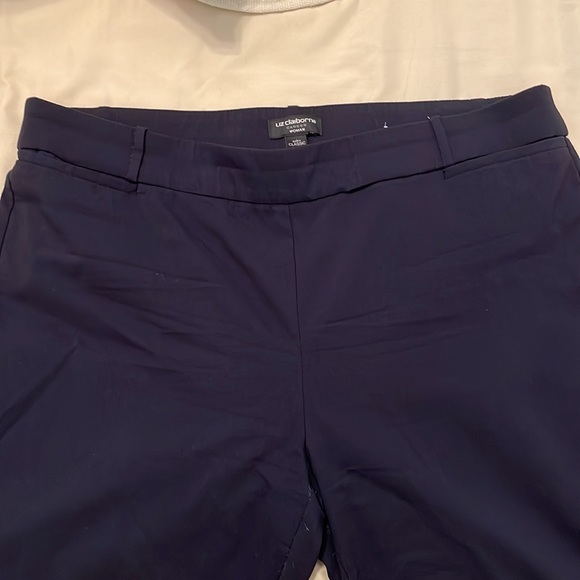 Liz Claiborne black slacks - Picture 2 of 5